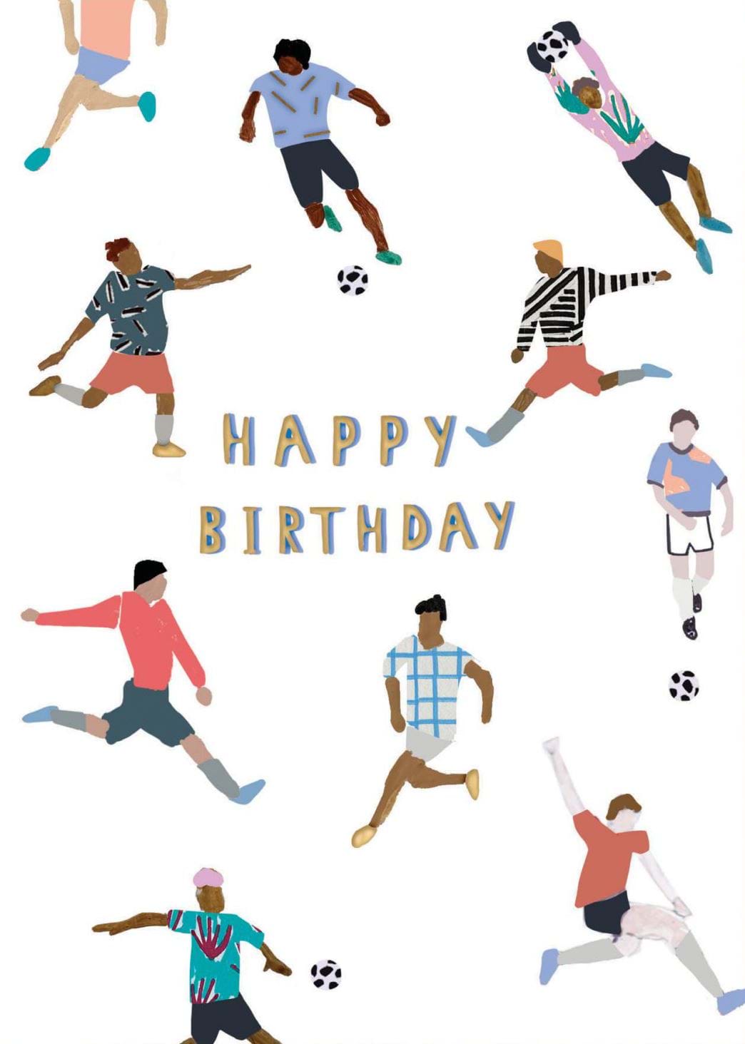 Football Birthday Card