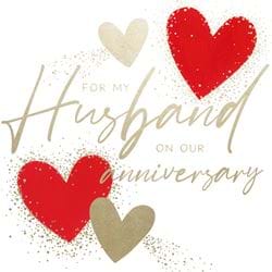For My Husband Anniversary Card