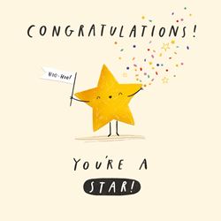 You're a Star Congratulations Card