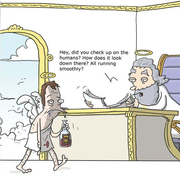 The Humans Greeting Card