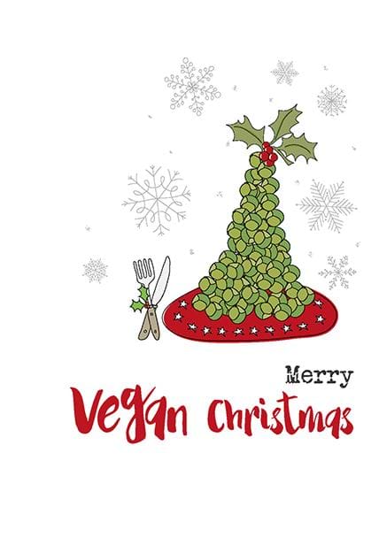 Vegan Christmas Card