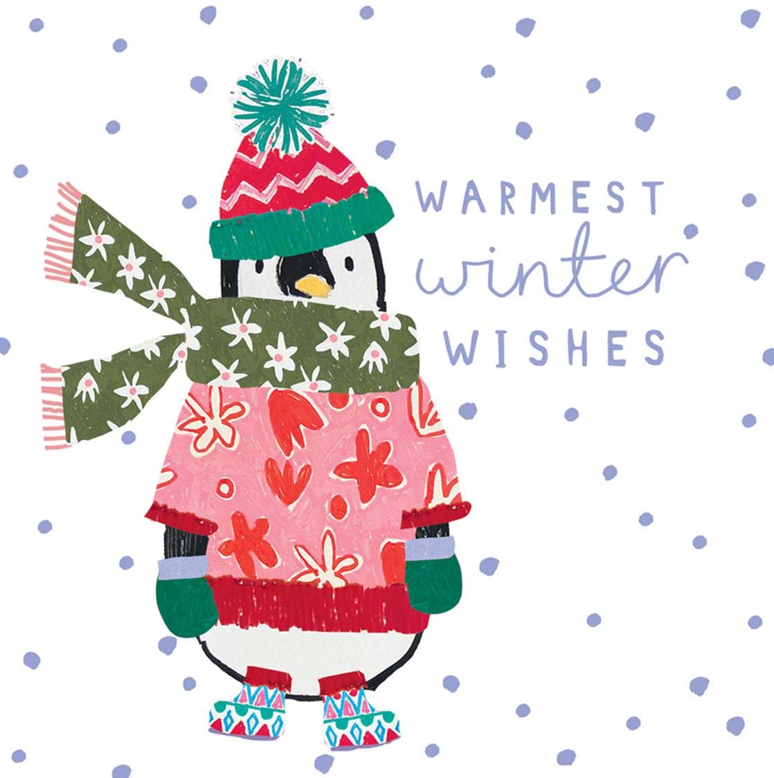 Penguin Christmas Cards - Pack of 8