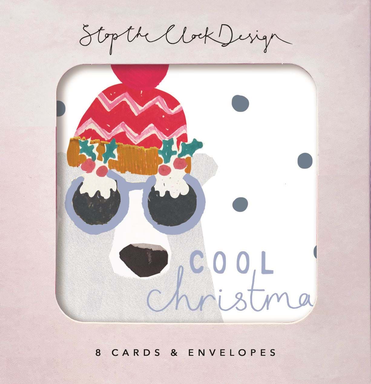 Polar Bear Christmas Cards - Pack of 8