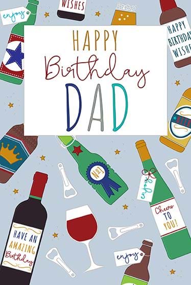 Cheers To You Dad Birthday Card