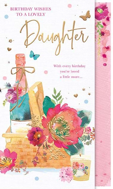 Hamper Daughter Birthday Card