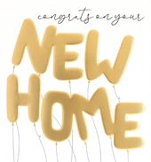 Golden New Home Card