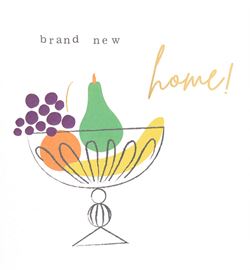 Fruit Bowl New Home Card