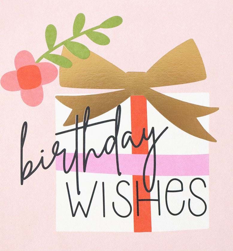Present Birthday Card