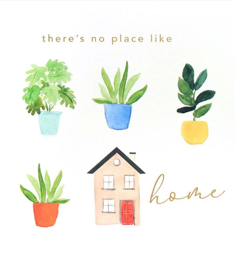 There's No Place Like Home New Home Card