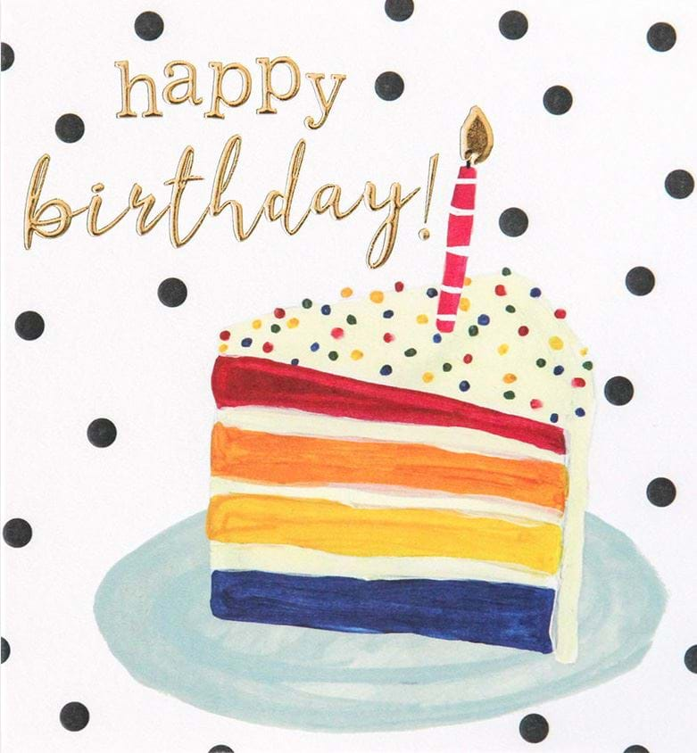 Slice of Cake Birthday Card