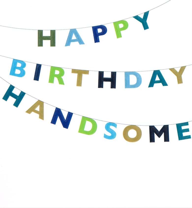Handsome Birthday Card