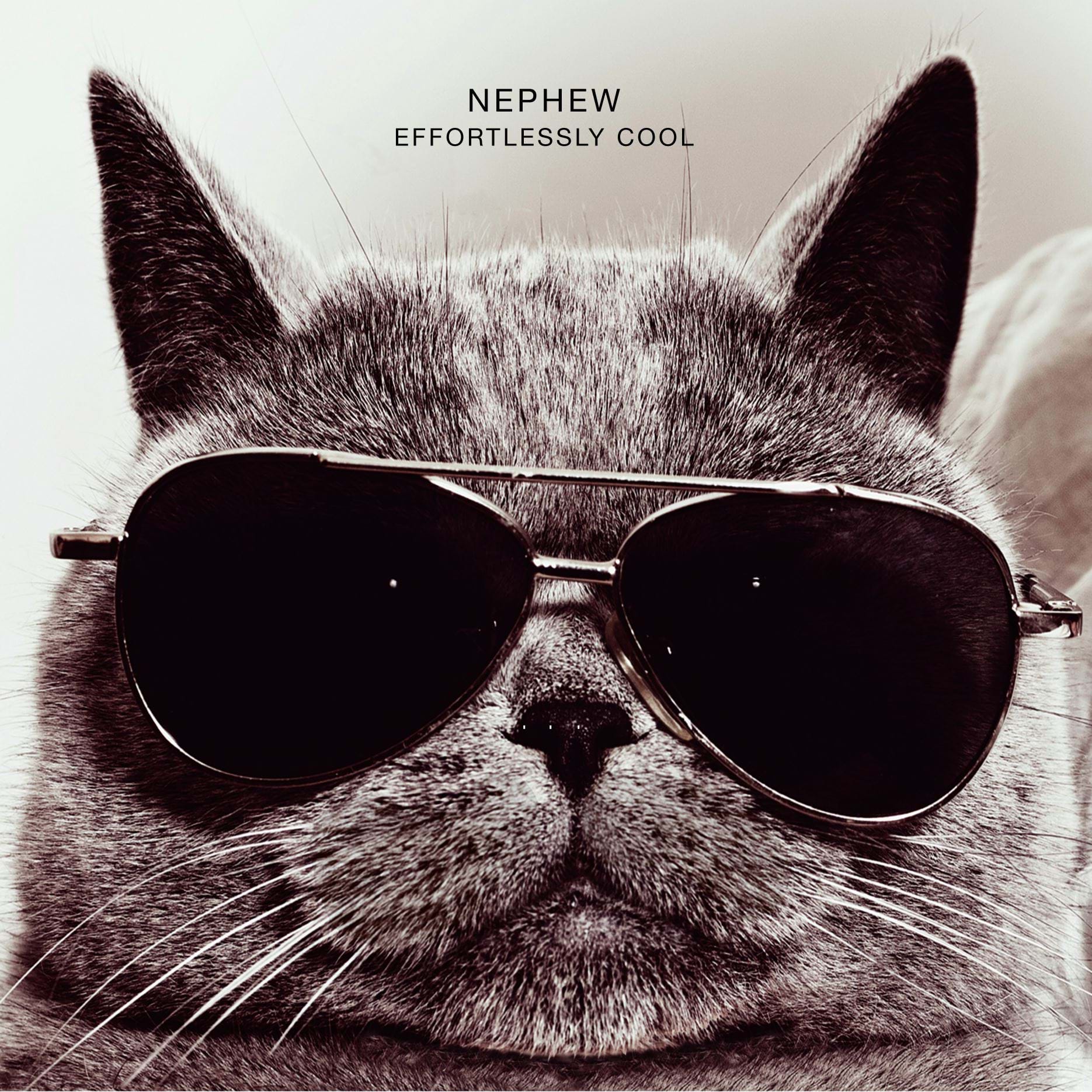 Effortlessly Cool Nephew Birthday Card