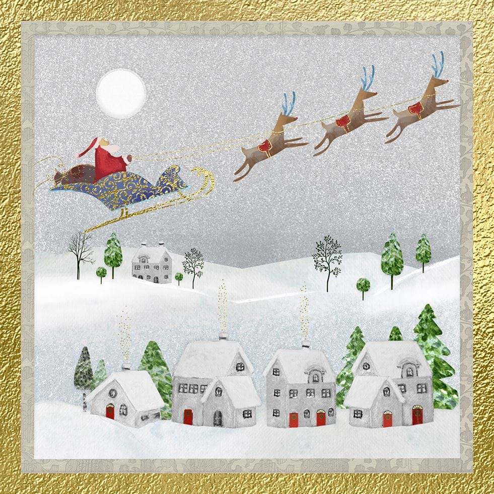 Above the Village, Alzheimer's Society Christmas Card Pack (10)