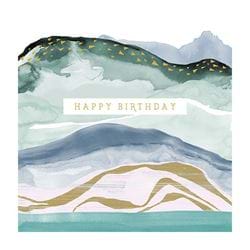 Mountains Birthday Card