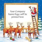 Christmas Billboard - Front Personalised Christmas Card