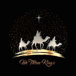 We Three Kings - Personalised Christmas Card
