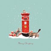 Meowy Christmas - Personalised Christmas Card