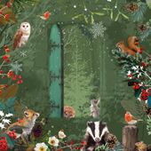 Woodland Magic - Personalised Christmas Card