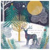 Woodland Deer Christmas Card