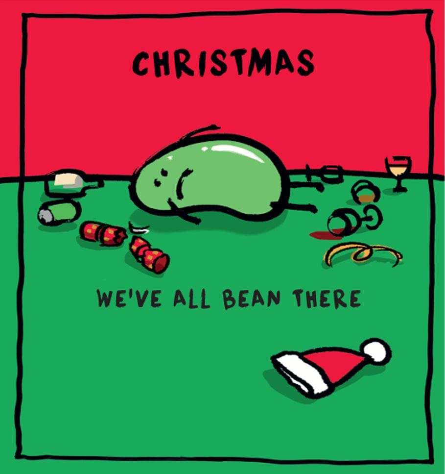 We've All Bean There Christmas Card
