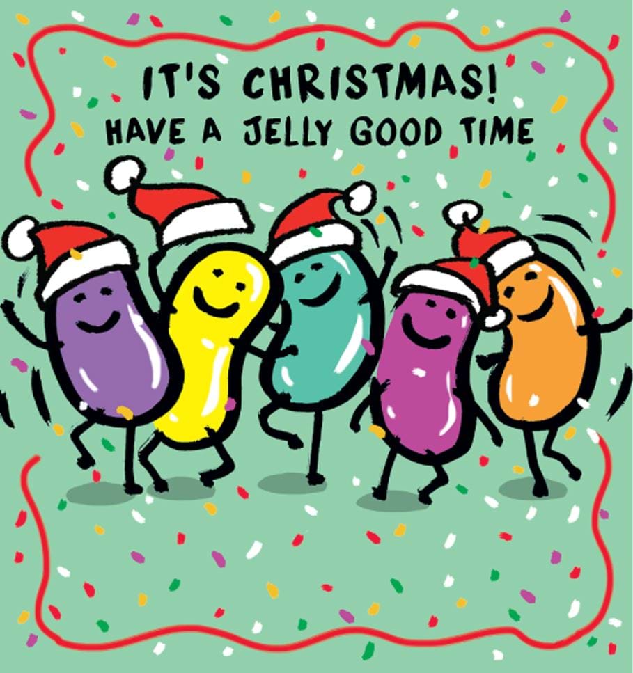 Jelly Good Time Christmas Card