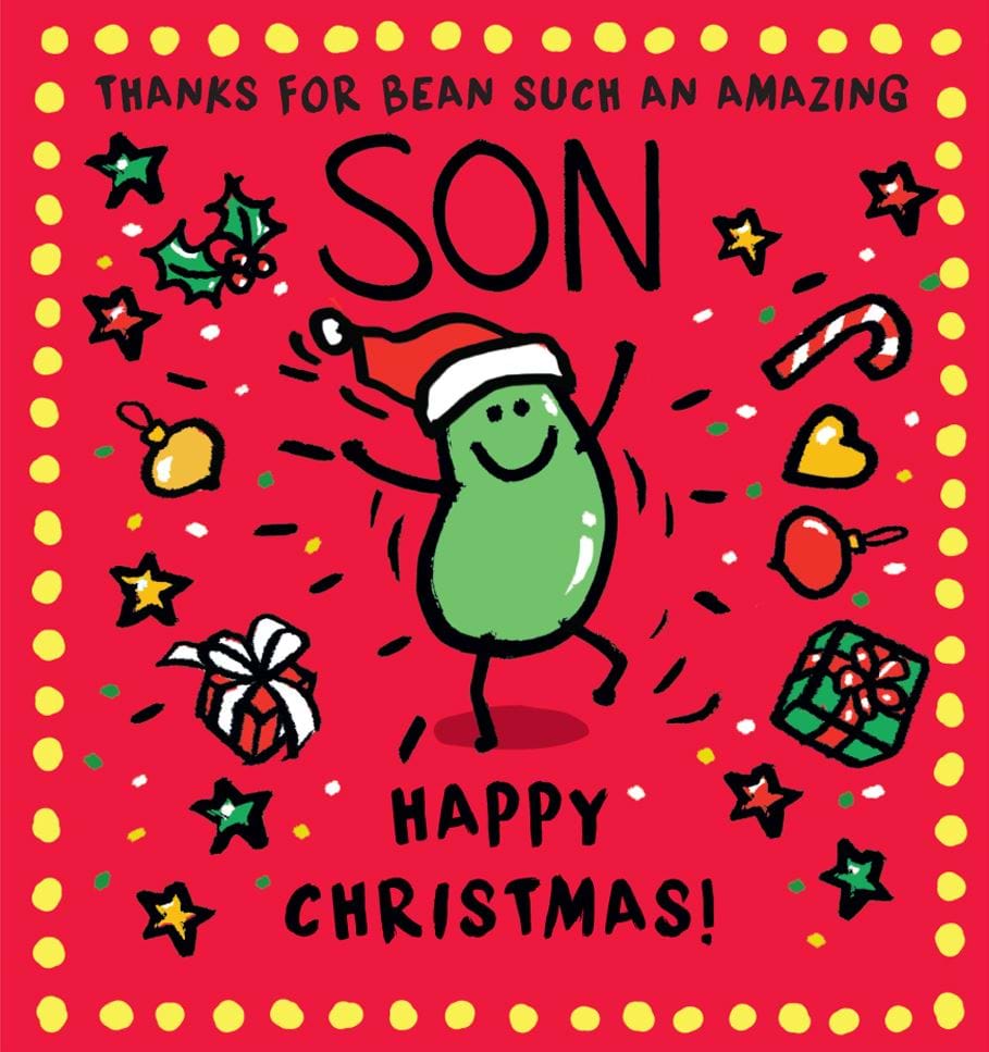 Amazing Son Christmas Card