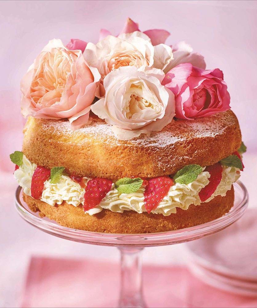 Strawberries and Cream Birthday Card