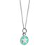 Green Enamel Star Necklace