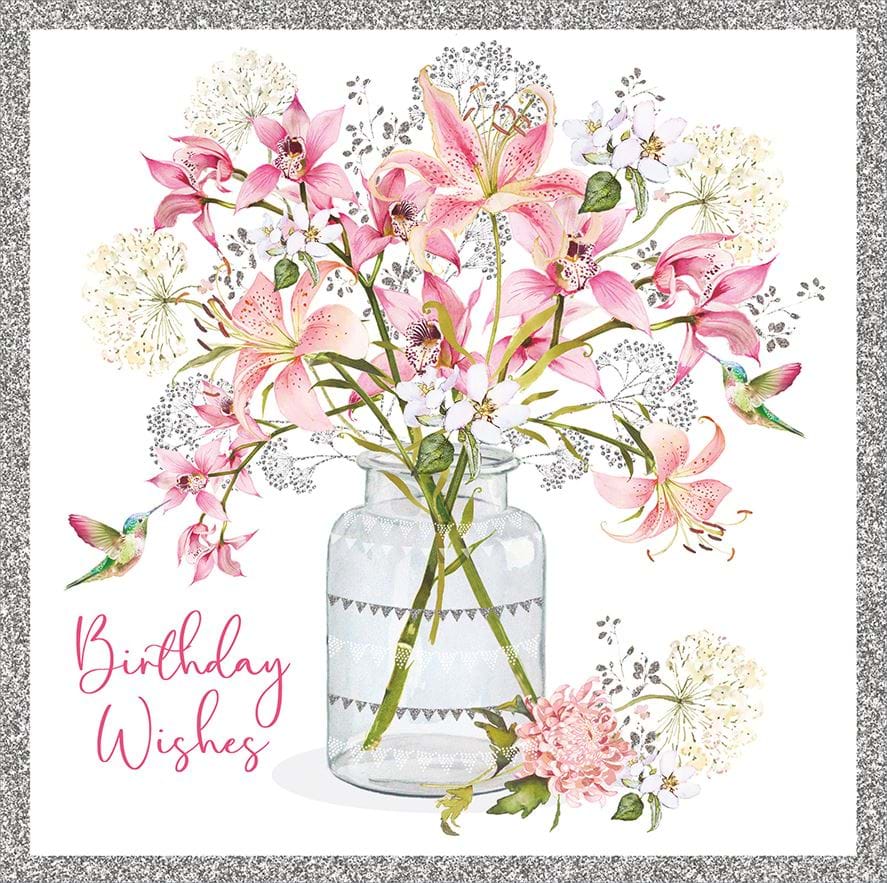 Lilies Birthday Card