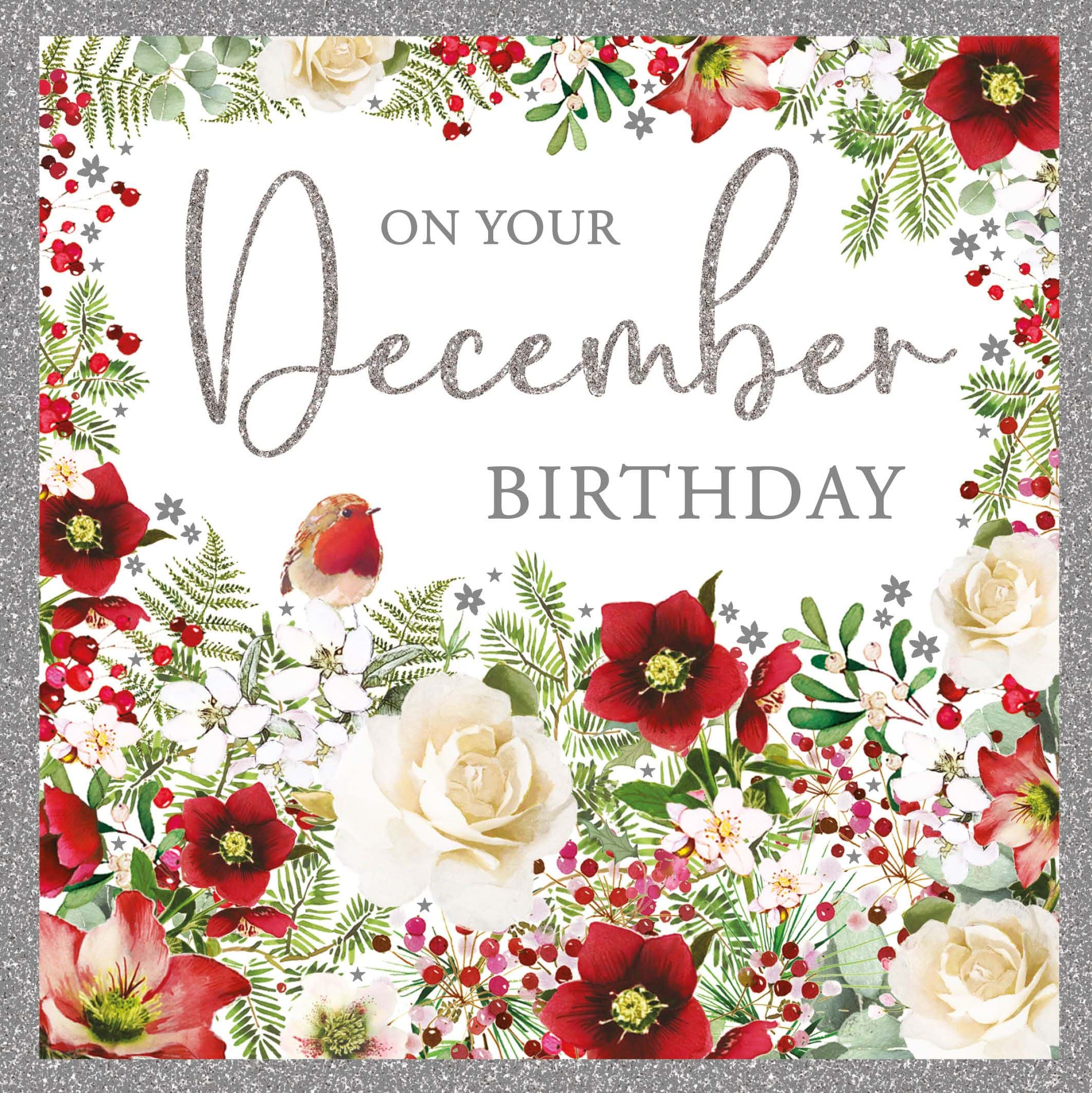 December Birthday Card