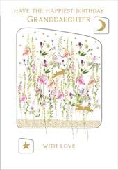 Happiest Day Granddaughter Birthday Card