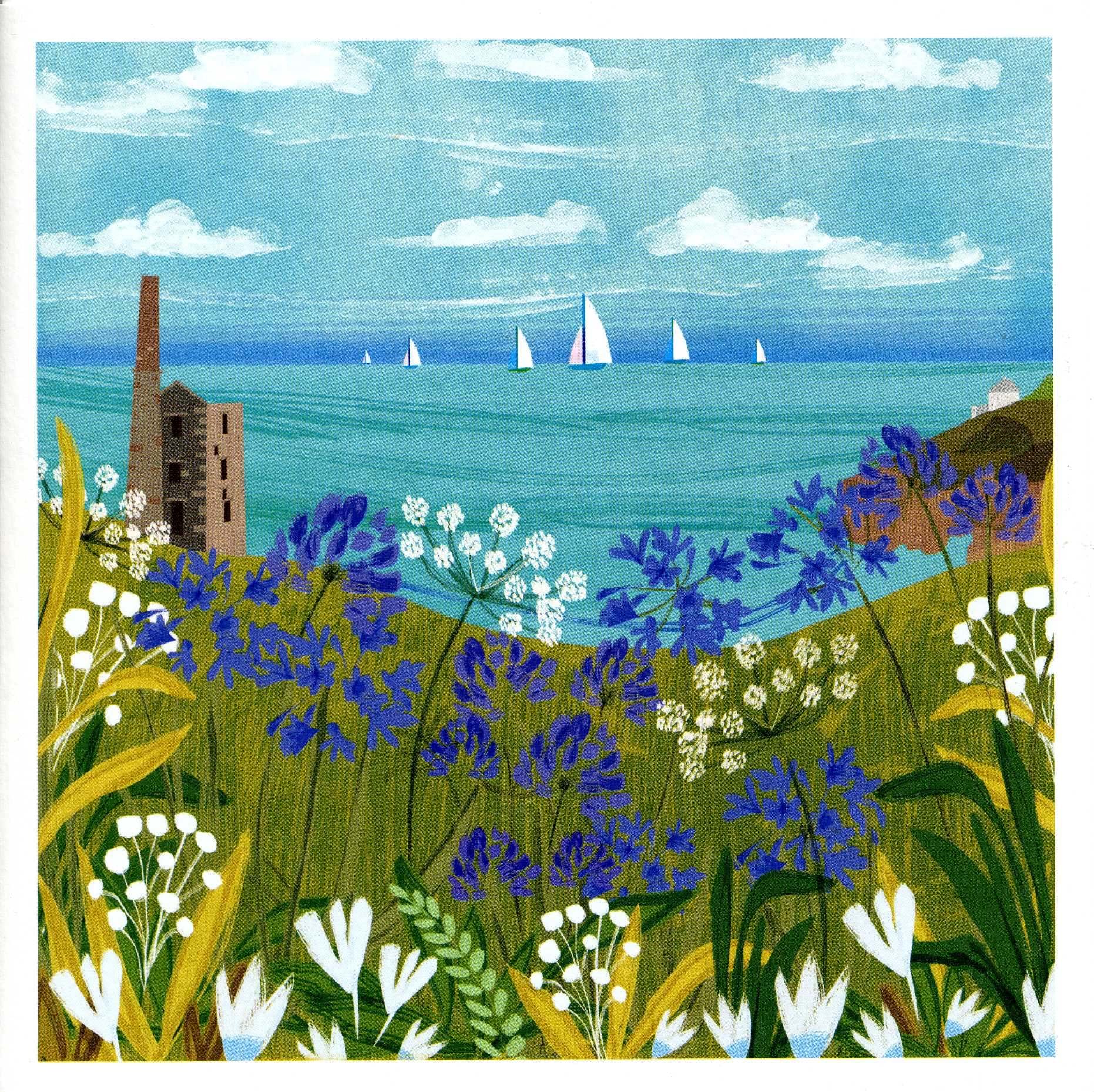 Agapanthus Over Rinsey Head
