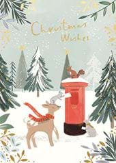 Postbox Christmas Card