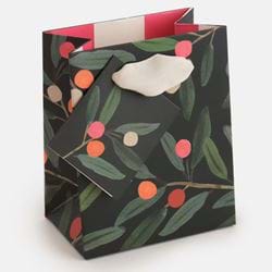 Berries Small Christmas Gift Bag