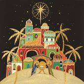 Star Over Bethlehem - Personalised Christmas Card