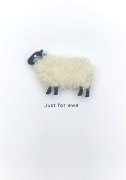 Just for Ewe Greeting Card
