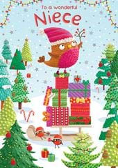 Robin Niece Christmas Card