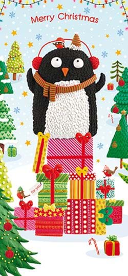 Penguin Christmas Money Wallet