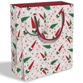 Gnomes Medium Christmas Gift Bag