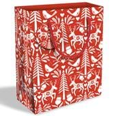 Scandi Medium Christmas Gift Bag