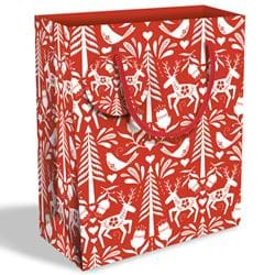 Scandi Medium Christmas Gift Bag