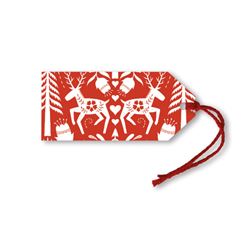 Scandi Christmas Gift Tags - Pack of 6