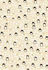 Penguins Christmas Wrapping Paper