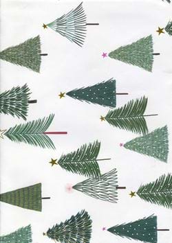 Trees Christmas Wrapping Paper