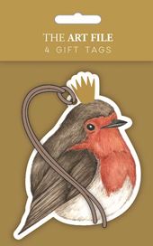 Robin Gift Tags - Pack of 4