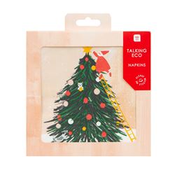 Santa Napkins - 20 Pack