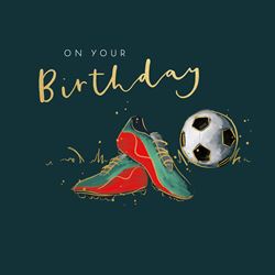 Football Birthday Card