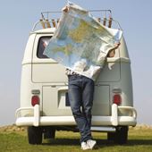 Lost Camper Greeting Card
