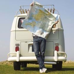 Lost Camper Greeting Card