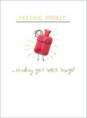 Feeling Poorly Get Well Soon Card